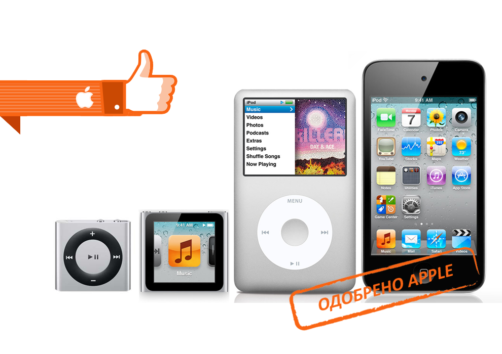 Ремонт Apple iPod в Раменском